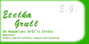 etelka grull business card